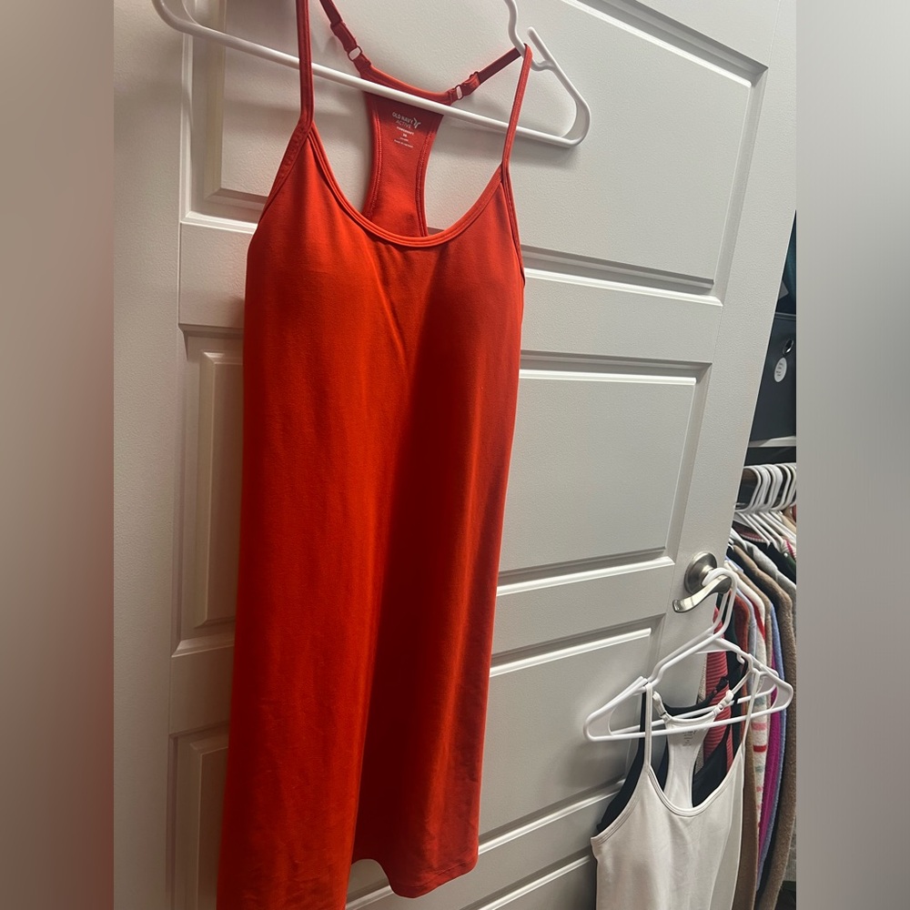 Old Navy Powersoft Exercise Dress XS Red